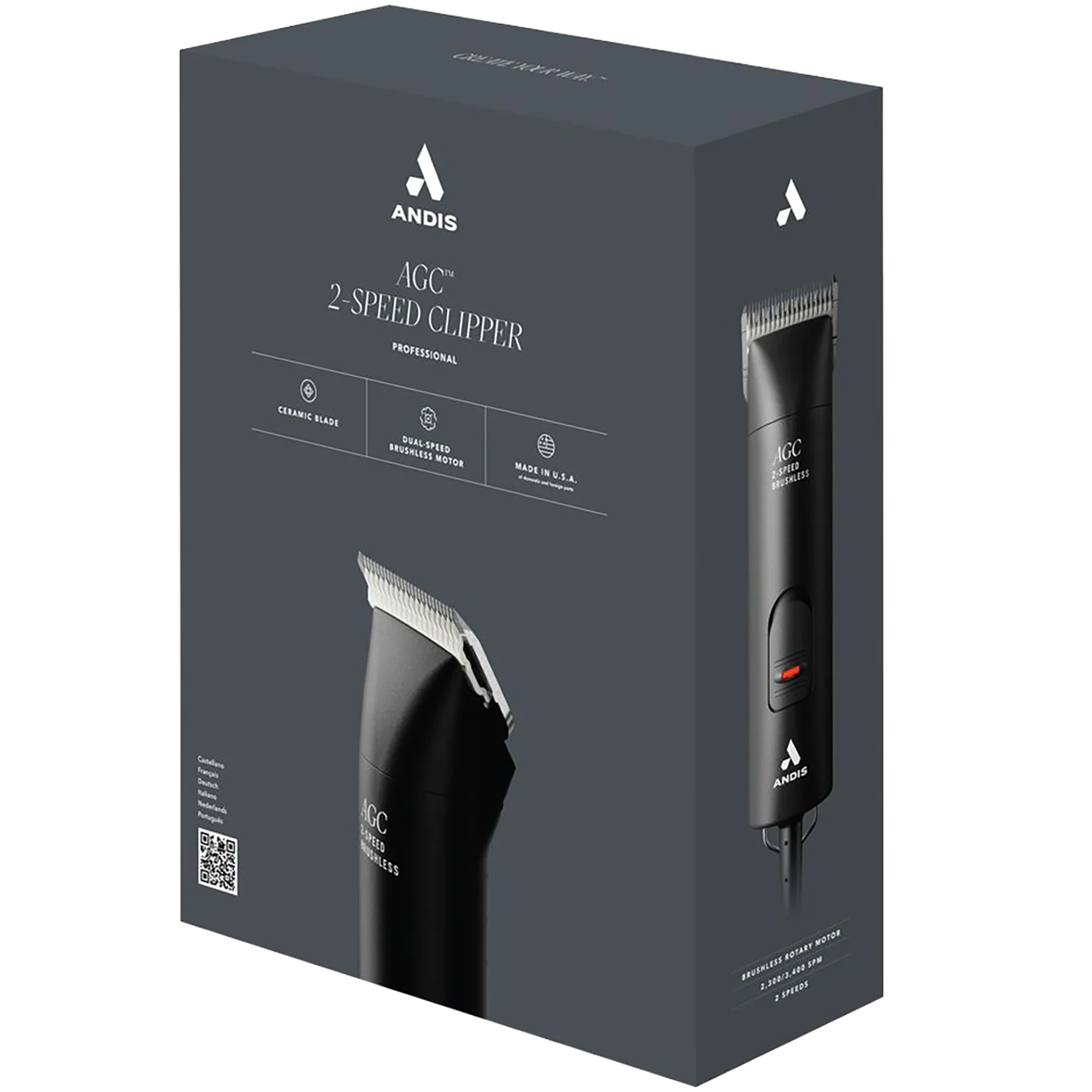 Andis Clipper AGCB-2 Burgundy - Image 4