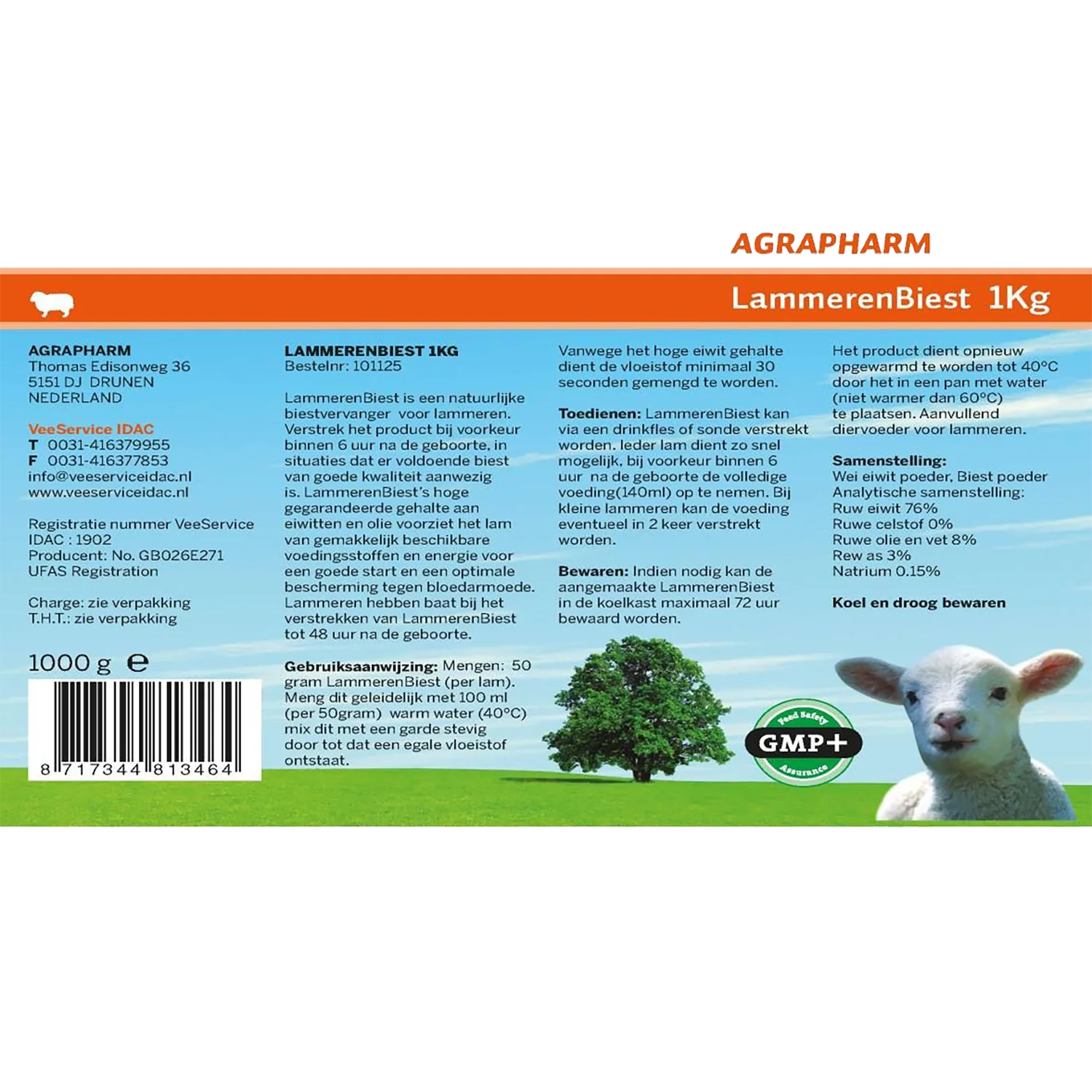 Col-O-Lam Lamb Colostrum 1.5kg  - Image 2