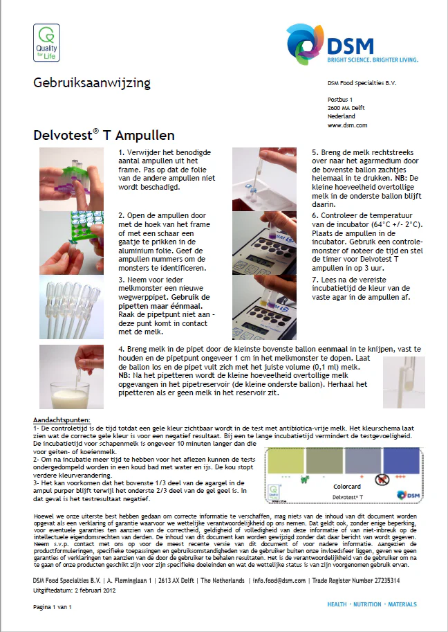 DelvoTest T milk test - Image 3