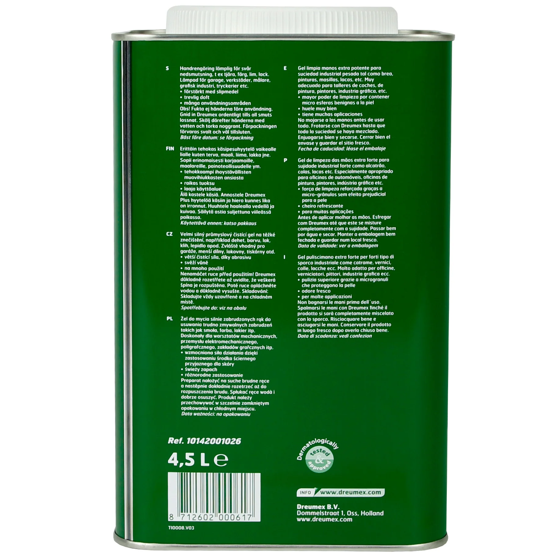 Dreumex Plus Tin 4.5 Kg - Image 2
