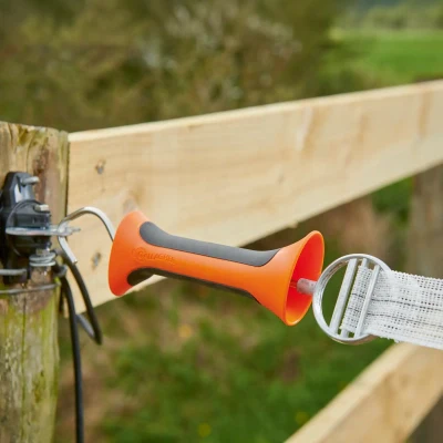 Heavy Duty Gate Handle with Rubber Grip Strap - Image 3