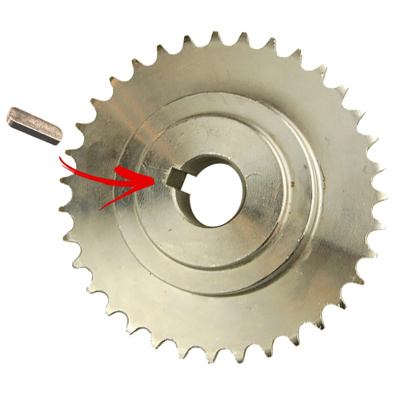 Insert key stainless steel small Lely Discovery - Image 3