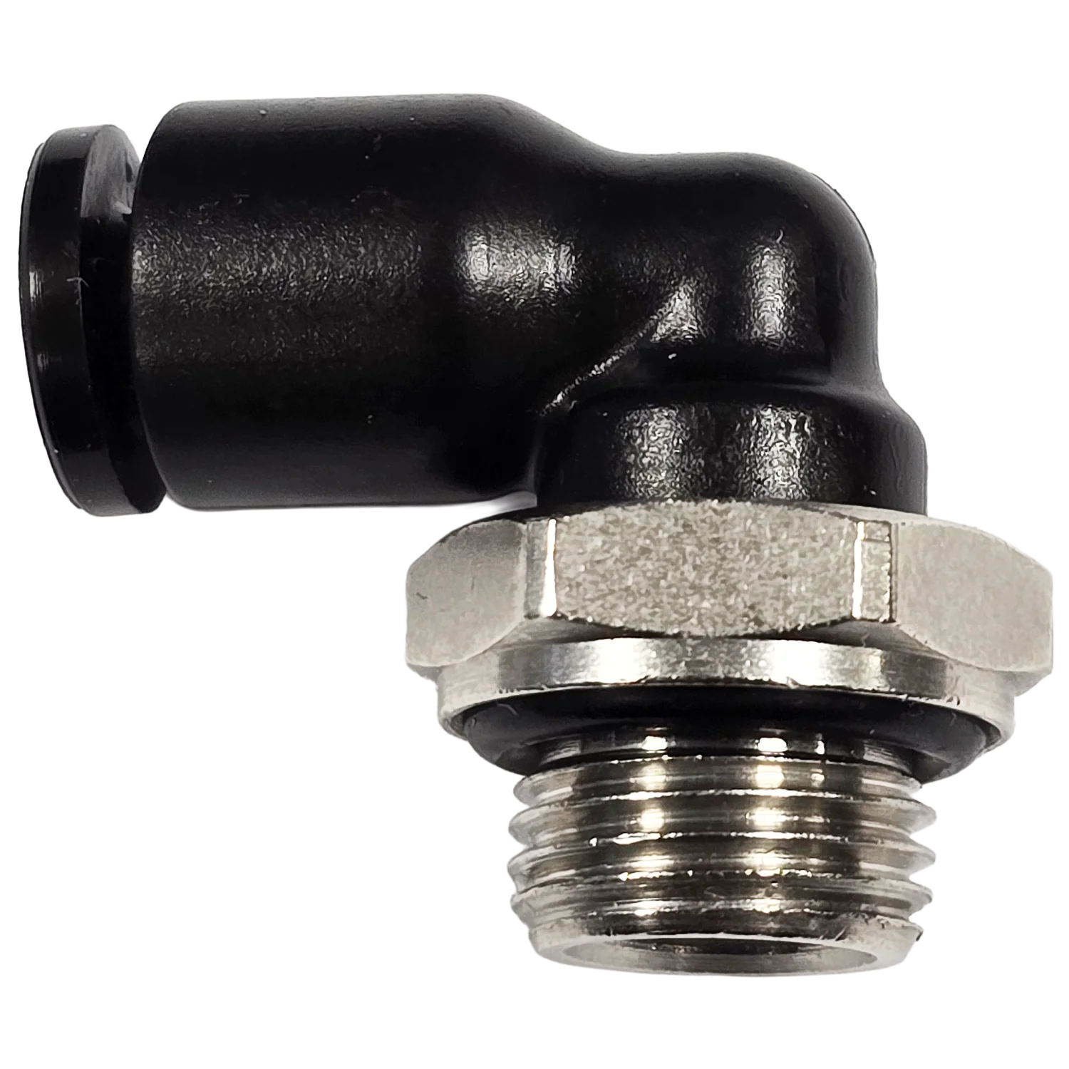 Screw coupling elbow with O-ring 4x1/8" - Image 2