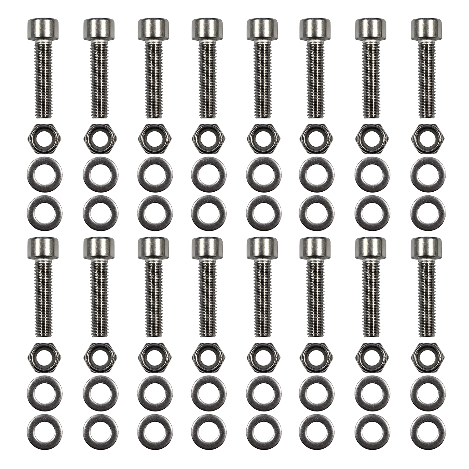 Set of bolts, nuts and washers t.b.v. brush frame 253028 - Image 2