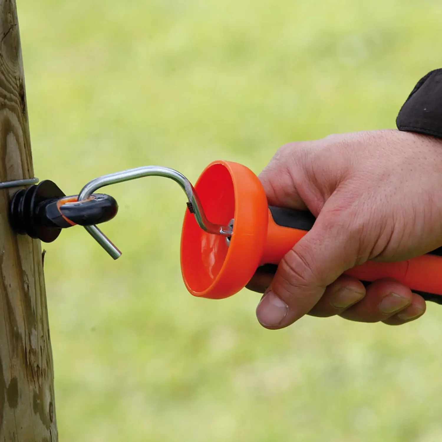 Softgrip Gate Handle Orange - Cord/wire - Image 2