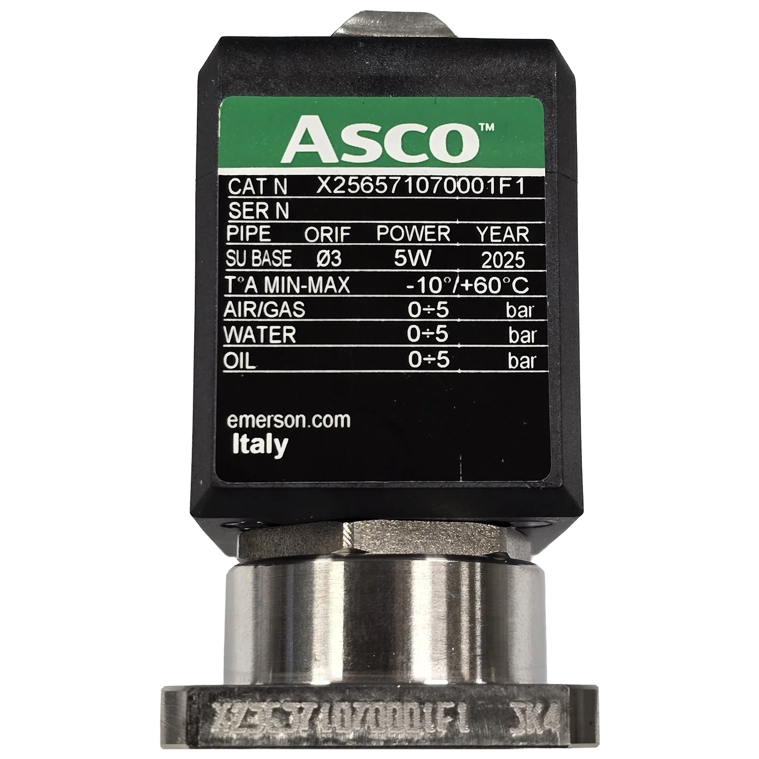 Solenoid Valve Water VBB VMS Classic/V300 DeLaval 2150047142  - Image 2